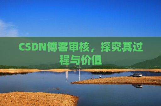 CSDN博客审核,探究其过程与价值
